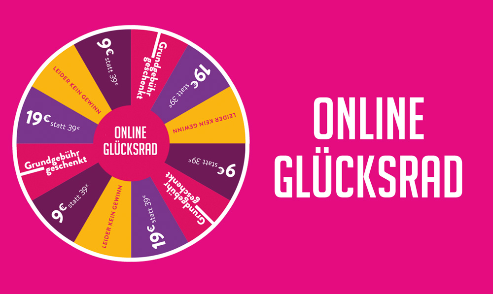 Digitales Glücksrad online erstellen